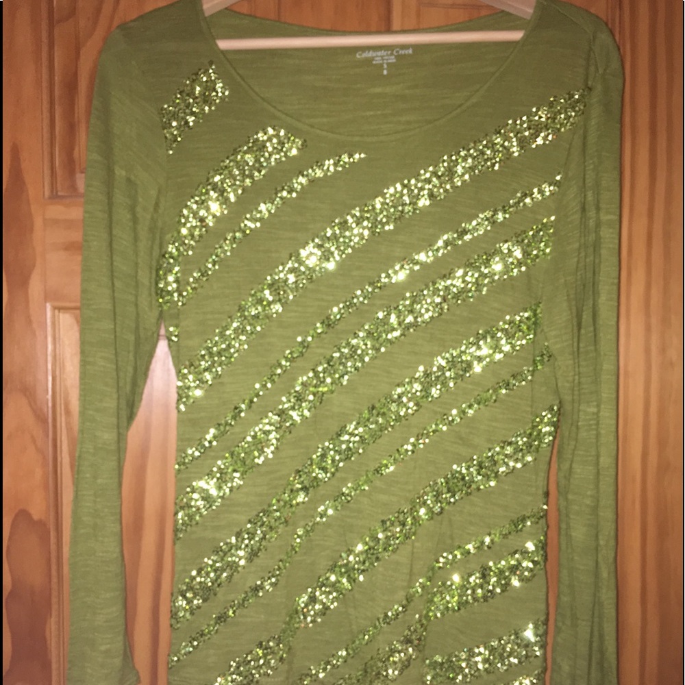 Coldwater Creek sparkle blouse